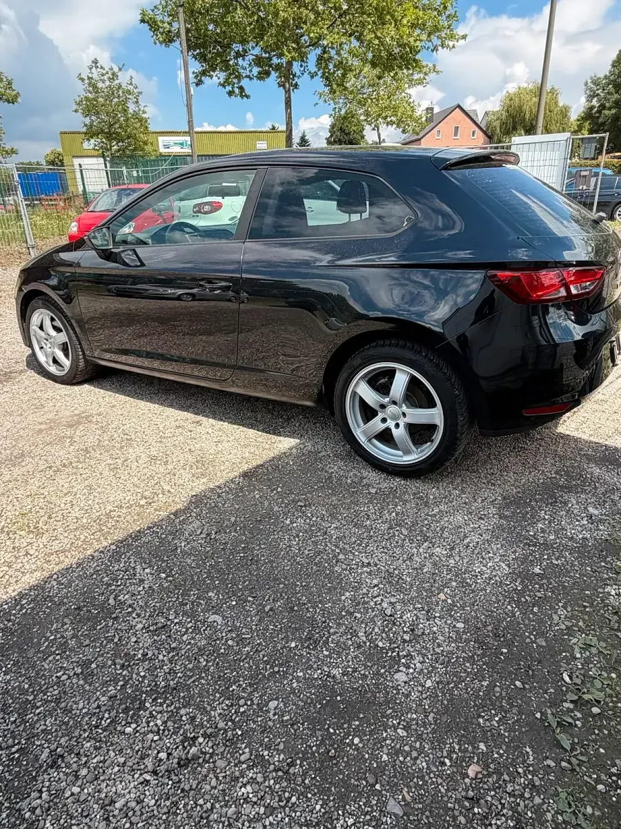 Gebraucht Seat Leon 110 PS (80 kW) 2013 Schwarz Coupé
