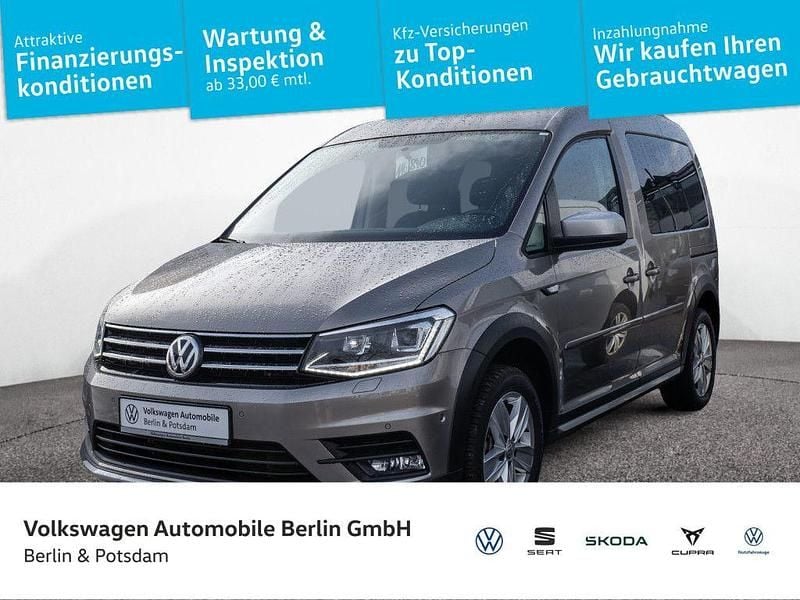 Gebraucht VW Caddy 125 PS (91 kW) 2018 Mojave beige metallic Van / Kleinbus