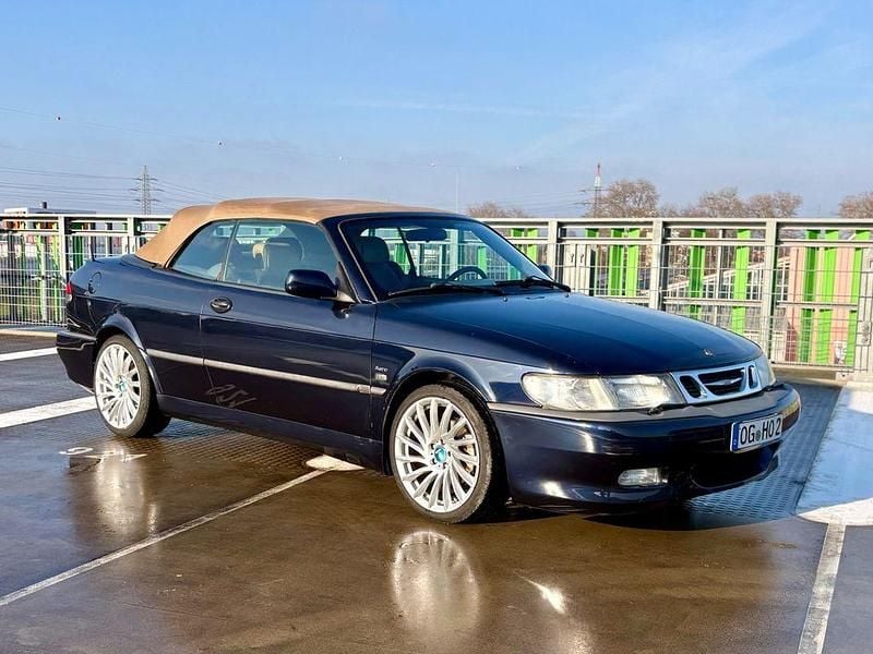 Blau Gebraucht 2003 Saab 9-3 Cabriolet Aero Cabrio | 4.400 € (Fairer Preis) - Bild 1/4