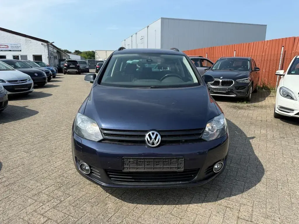 Gebraucht VW Golf Plus Cross Match 105 PS (77 kW) 2013 Blau Van / Kleinbus