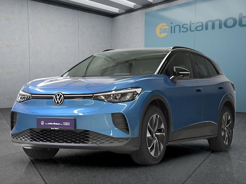 Blau Neu 2025 VW ID.4 Pure SUV | 49.249 € - Bild 1/4