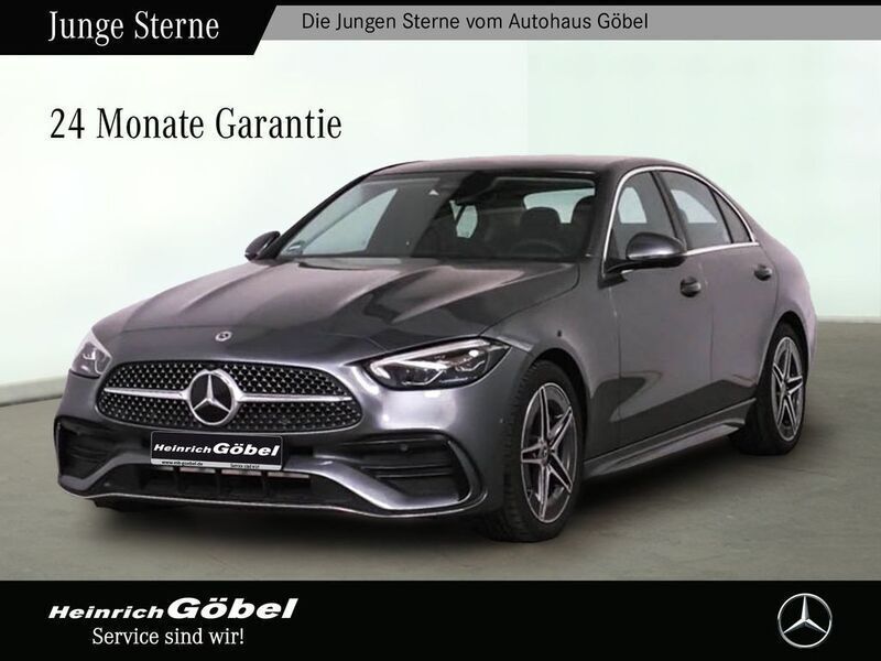 Selenitgrau Gebraucht 2024 Mercedes C300 AMG Limousine | 54.990 € (Teuer) - Bild 1/4