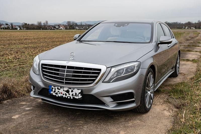 Grau Gebraucht 2015 Mercedes S500 AMG line Limousine | 30.999 € (Superpreis) - Bild 1/4