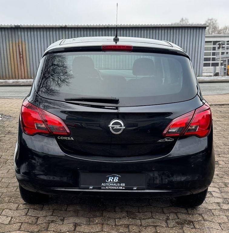 Gebraucht Opel Corsa 90 PS (66 kW) 2018 Schwarz Limousine