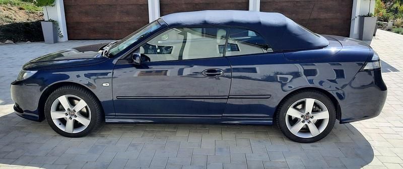 Gebraucht Saab 9-3 Cabriolet Vector 175 PS (128 kW) 2008 Blau Cabrio