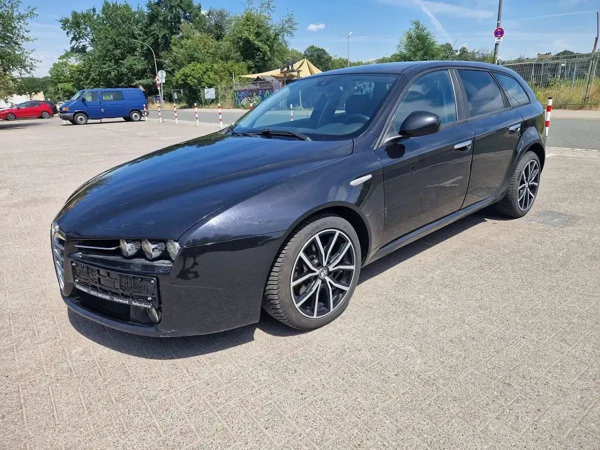Gebraucht Alfa Romeo 159 Distinctive 150 PS (110 kW) 2007 Schwarz Kombi