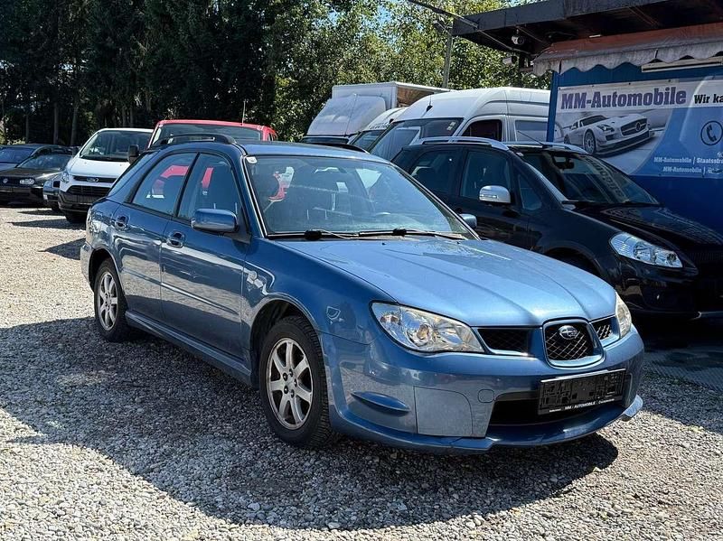 Blau Gebraucht 2007 Subaru Impreza Kombi | 1.650 € (Superpreis) - Bild 1/4