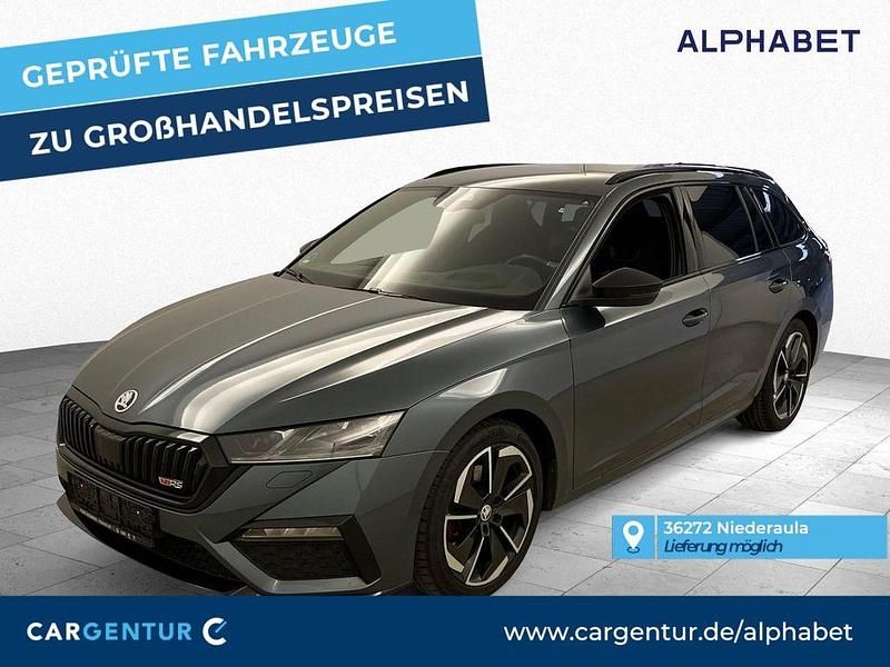 Quarz grau Gebraucht 2021 Skoda Octavia RS Kombi | 28.390 € (Fairer Preis) - Bild 1/2