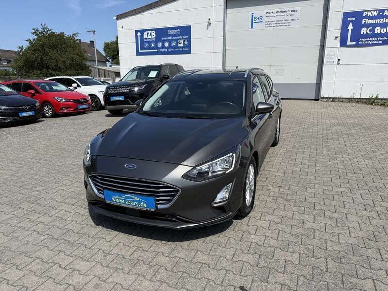 Magneticgrau (metallic) Gebraucht 2021 Ford Focus Titanium Kombi | 13.990 € (Fairer Preis) - Bild 1/4