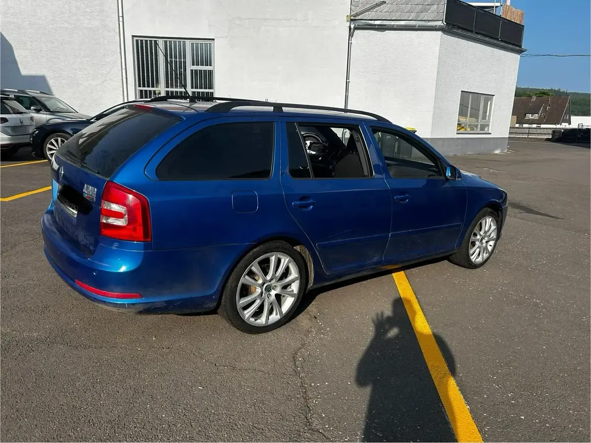 Gebraucht Skoda Octavia vRS 200 PS (147 kW) 2006 Blau Kombi