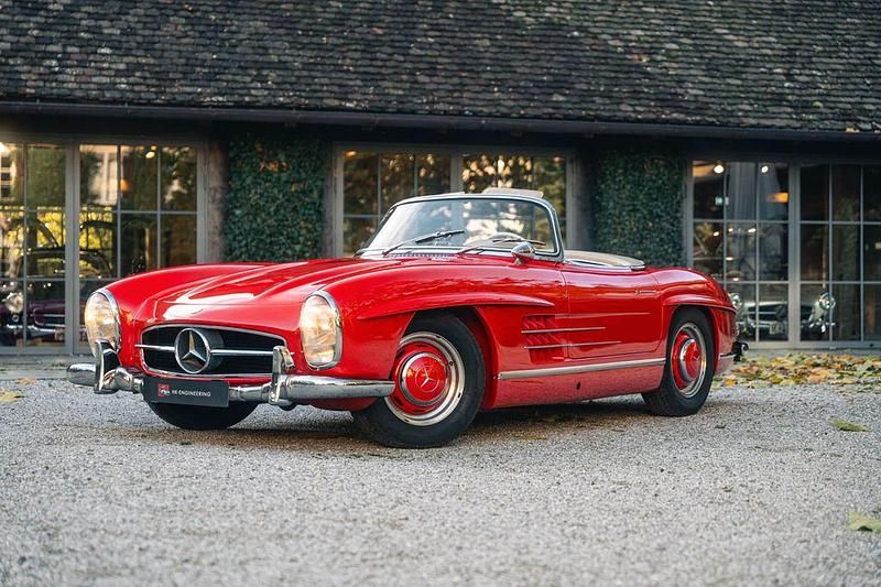 Gebraucht Mercedes SL300 215 PS (158 kW) 1958 Rot Cabrio