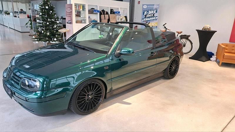 Gebraucht VW Golf Cabriolet 75 PS (55 kW) 1998 Grün Cabrio