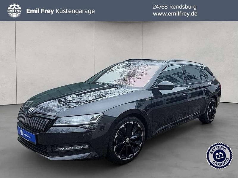 Gebraucht Skoda Superb SportLine 218 PS (160 kW) 2020 Blackmagic perleffekt Kombi