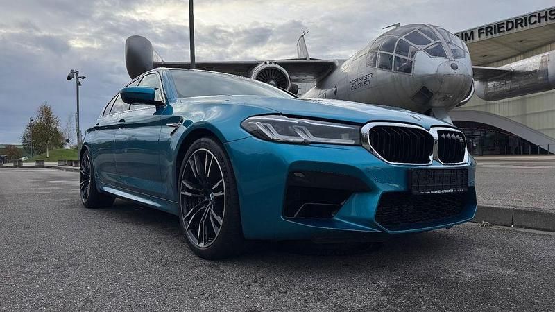 Blau Gebraucht 2022 BMW M5 Performance Limousine | 60.900 € (Fairer Preis) - Bild 1/4