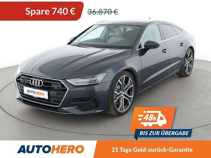 Blau Gebraucht 2018 Audi A7 Kleinwagen | 36.130 € (Superpreis) - Bild 1/4