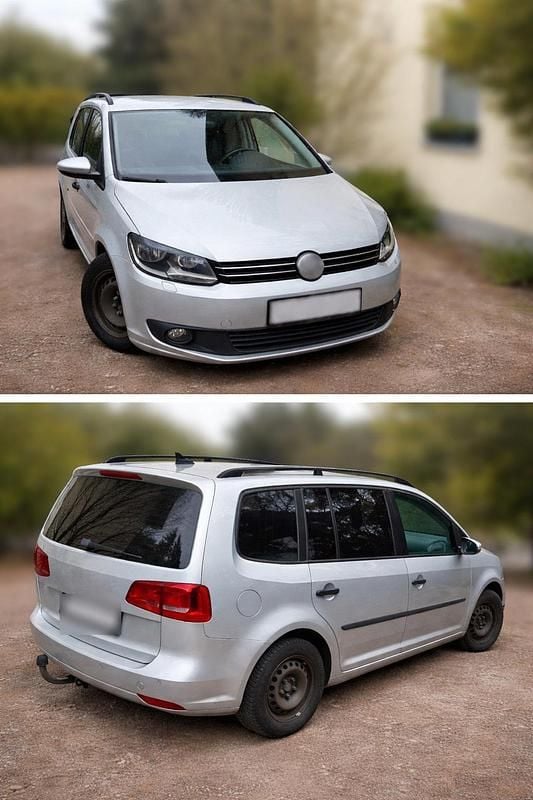 Gebraucht VW Touran 105 PS (77 kW) 2014 Silber Van / Kleinbus