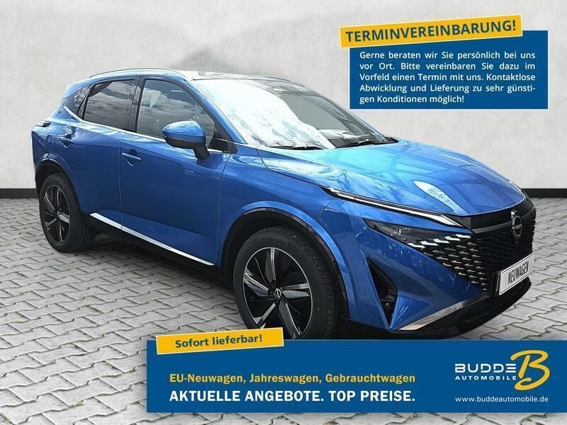 Magnetic blue Neu 2025 Nissan Qashqai Tekna SUV | 31.950 € (Fairer Preis) - Bild 1/4