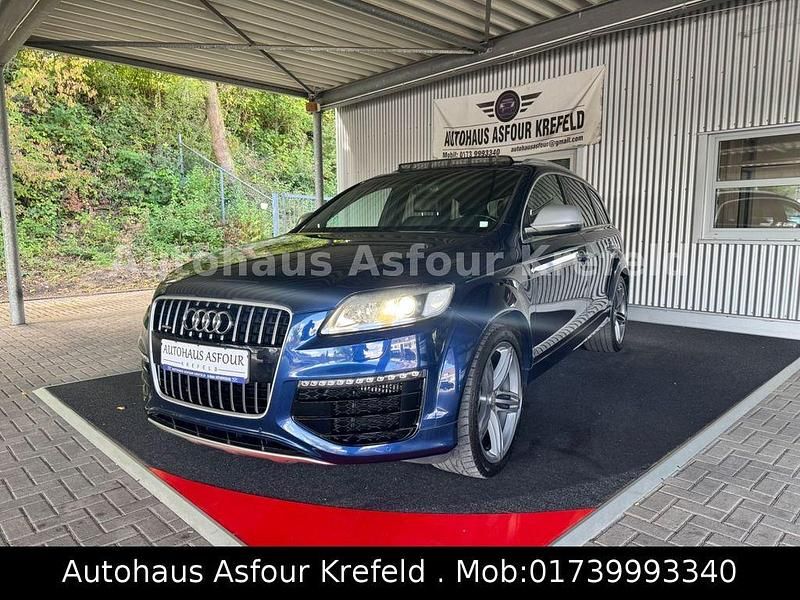 Blau Gebraucht 2008 Audi Q7 Sport SUV | 28.990 € (Teuer) - Bild 1/4