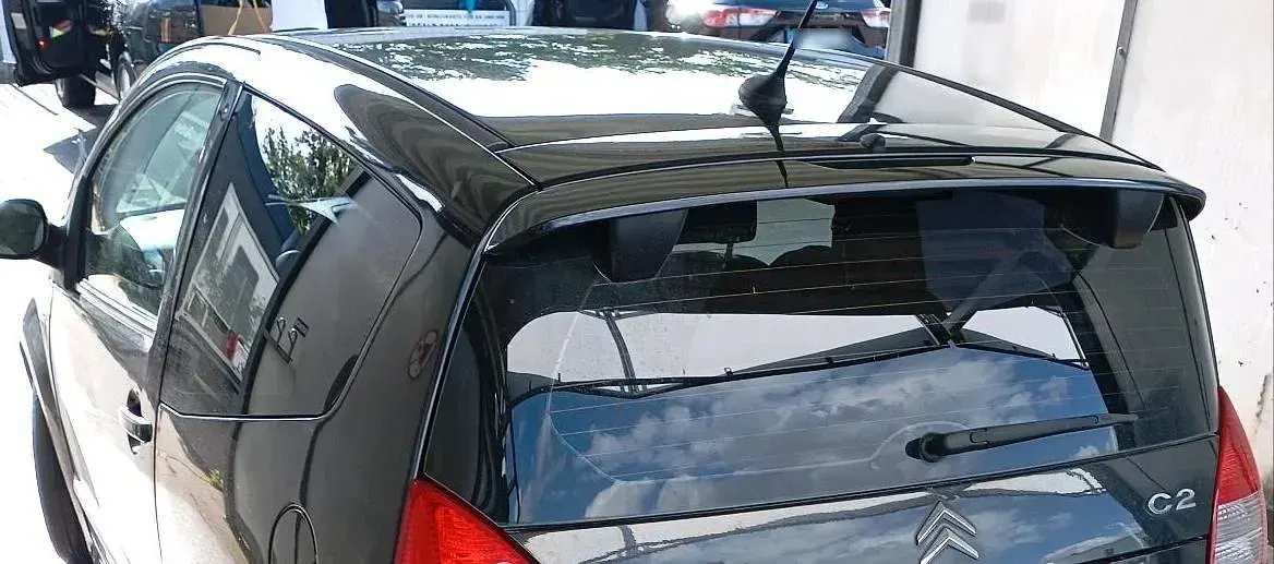 Gebraucht Citroën C2 74 PS (54 kW) 2009 Schwarz Kleinwagen