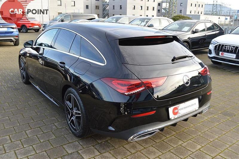 Gebraucht Mercedes CLA200 Shooting Brake AMG 163 PS (119 kW) 2020 Nachtschwarz  unilack Kombi