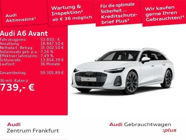 Gebraucht Audi A6 Advanced 204 PS (150 kW) 2025 Weiß Kombi