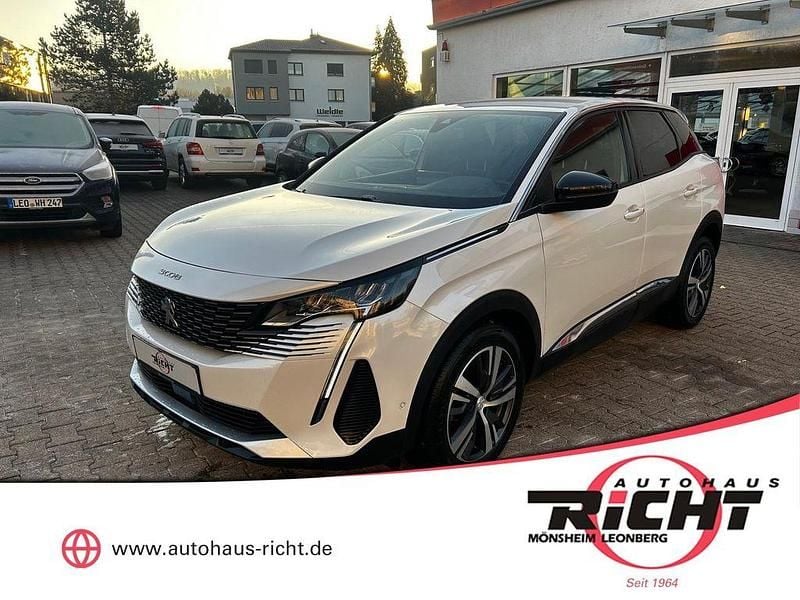 Perlmut weiß Gebraucht 2023 Peugeot 3008 Allure SUV | 15.770 € (Guter Preis) - Bild 1/4