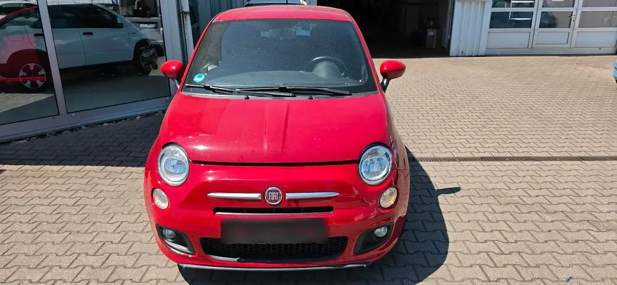 Gebraucht Fiat 500 69 PS (50 kW) 2015 Rot Kleinwagen