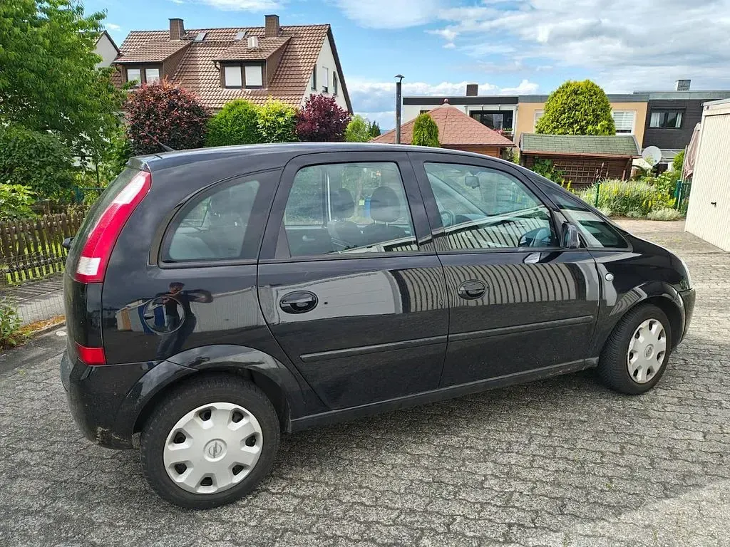 Gebraucht Opel Meriva 90 PS (66 kW) 2005 Schwarz Van / Kleinbus