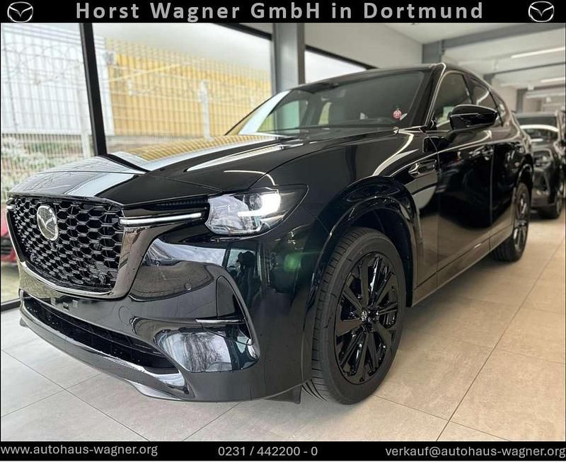 Jet black Gebraucht 2025 Mazda CX-60 Homura-Line SUV | 55.490 € (Teuer) - Bild 1/3