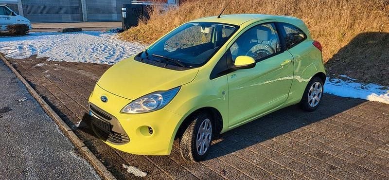 Gelb Gebraucht 2012 Ford Ka Kleinwagen | 3.999 € (Fairer Preis) - Bild 1/4
