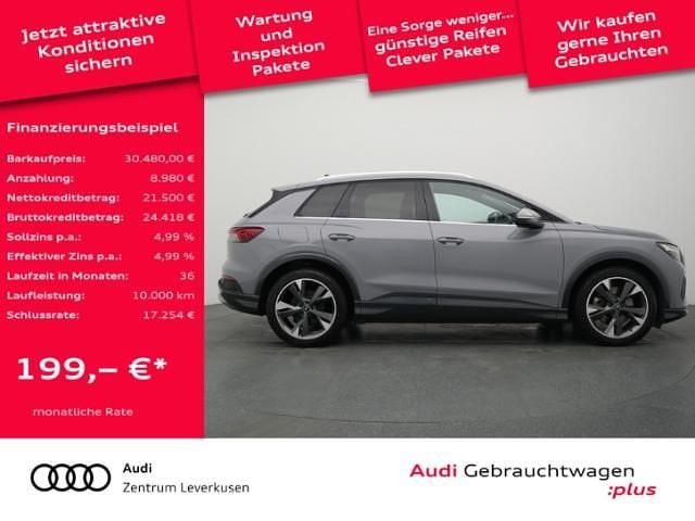 Gebraucht Audi Q4 e-tron Ambiente 194 kW (265 PS) 2022 Kieselgrau SUV