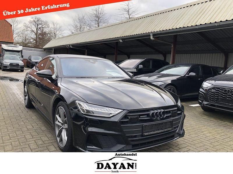 Mythosschwarz metallic (metallic) Gebraucht 2020 Audi A7 Sportback S-Line Kleinwagen | 55.800 € - Bild 1/4