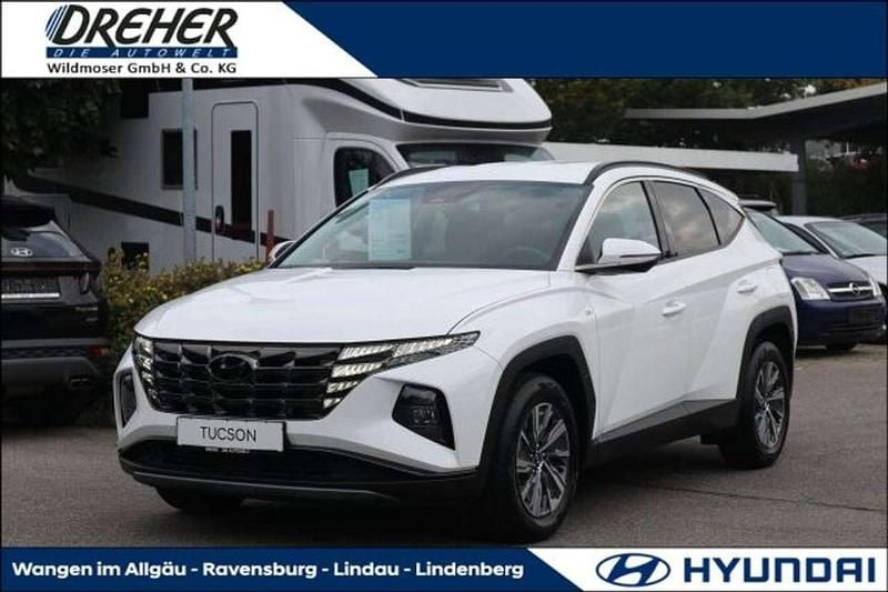Atlas white Gebraucht 2023 Hyundai Tucson Trend SUV | 27.890 € (Fairer Preis) - Bild 1/4
