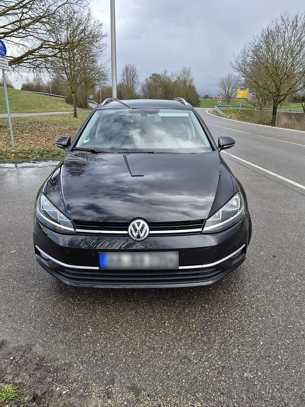 Gebraucht VW Golf VII 115 PS (84 kW) 2017 Schwarz Kombi