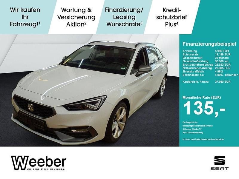 Nevada weiss Gebraucht 2025 Seat Leon FR Kombi | 27.980 € (Fairer Preis) - Bild 1/4