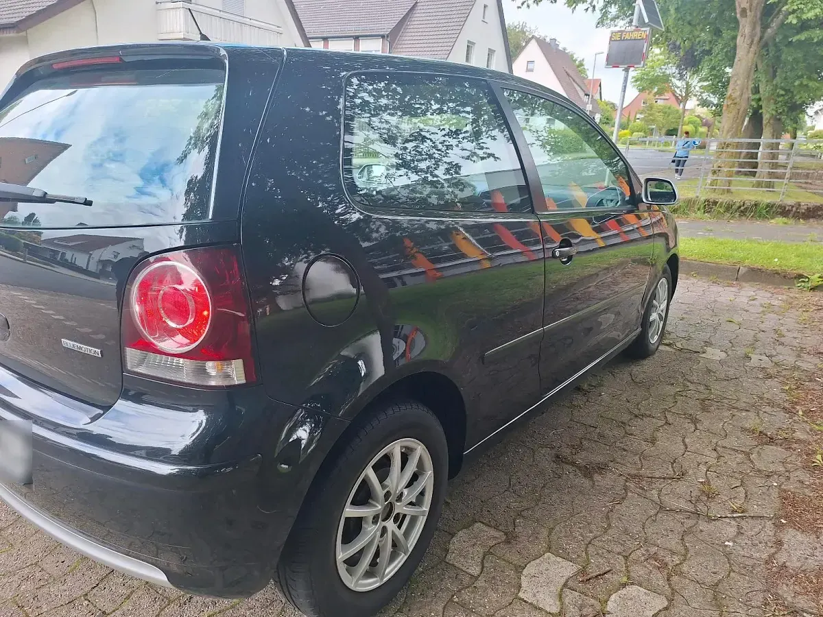 Gebraucht VW Polo 75 PS (55 kW) 2009 Schwarz Kleinwagen