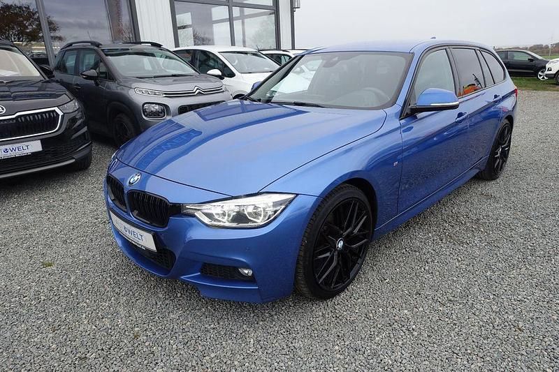 Gebraucht BMW 325 M Sport 224 PS (164 kW) 2017 Blau Kombi