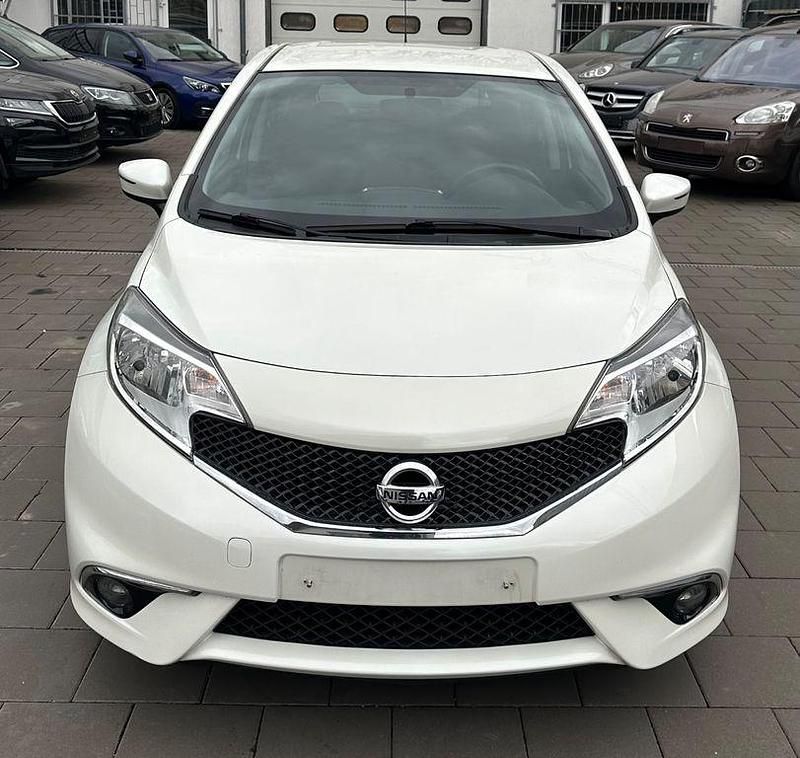 Gebraucht Nissan Note Acenta 98 PS (72 kW) 2015 Weiß Van / Kleinbus