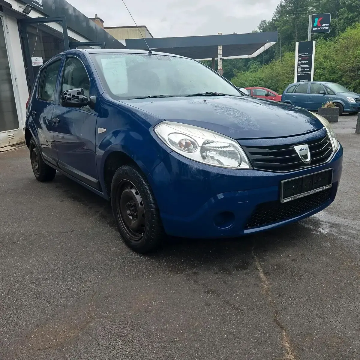 Gebraucht Dacia Sandero 75 PS (55 kW) 2009 Blau Kleinwagen