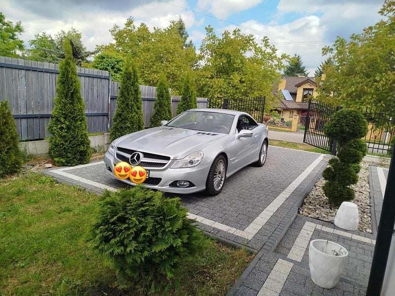 Silber Gebraucht 2008 Mercedes SL550 Cabrio | 19.500 € - Bild 1/4