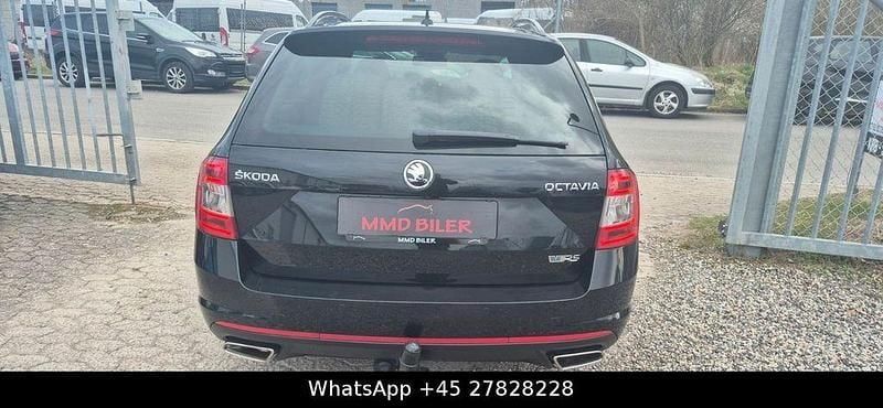 Gebraucht Skoda Octavia RS 184 PS (135 kW) 2017 Schwarz Kombi