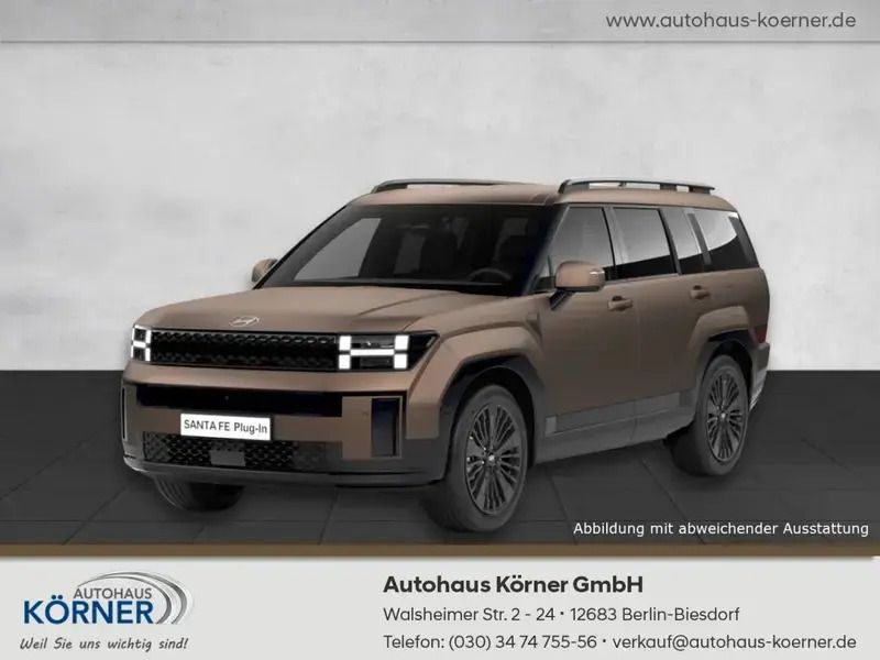 Braun Gebraucht 2025 Hyundai Santa Fe Signature SUV | 53.995 € - Bild 1/1