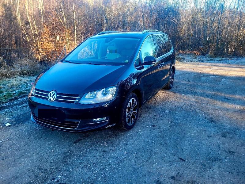 Brugt VW Sharan Highline 170 HK (125 kW) 2012 Sort MPV