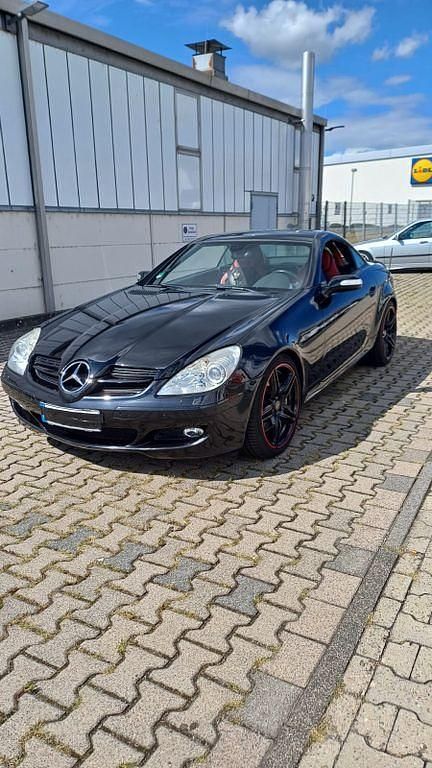 Schwarz Gebraucht 2006 Mercedes SLK350 Cabrio | 12.800 € (Fairer Preis) - Bild 1/4