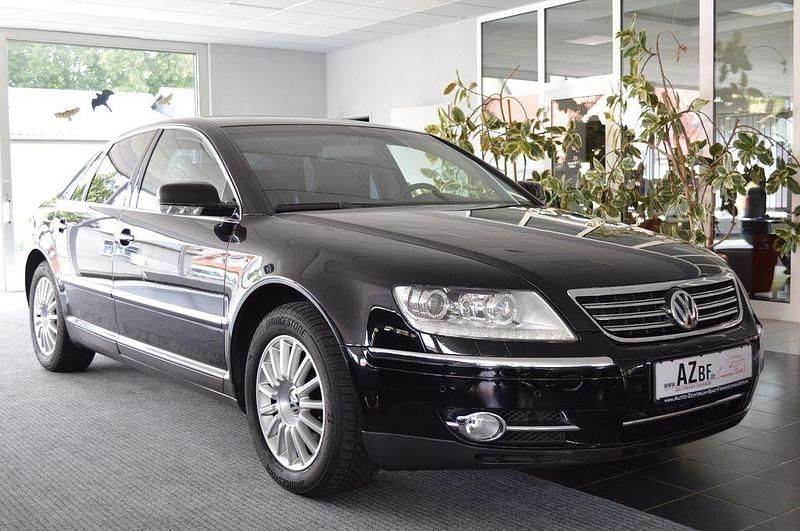 Schwarz Gebraucht 2009 VW Phaeton Limousine | 10.700 € - Bild 1/4