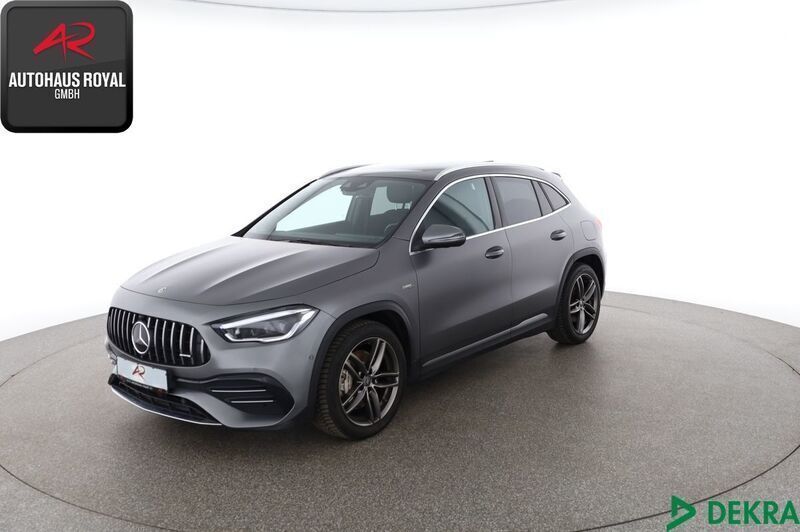 Grau Gebraucht 2020 Mercedes GLA35 AMG AMG SUV | 38.480 € (Etwas zu teuer) - Bild 1/4