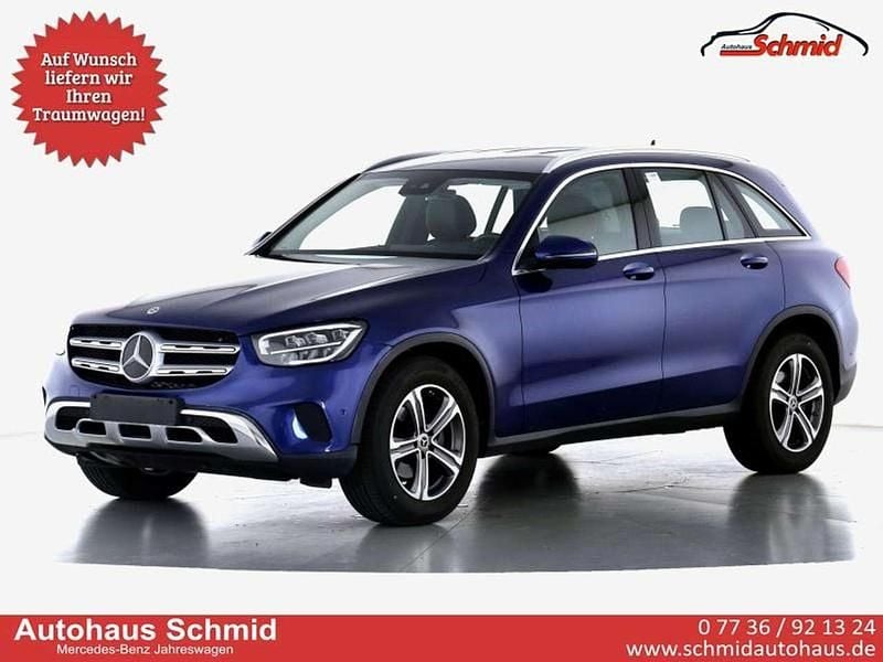 Brillantblau metallic Gebraucht 2020 Mercedes GLC220 Exclusive SUV | 37.890 € (Fairer Preis) - Bild 1/4