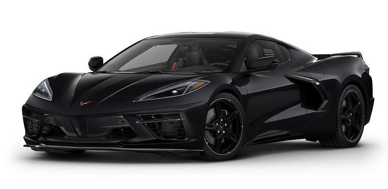 Neu Corvette C8 481 PS (353 kW) 2025 Schwarz Coupé
