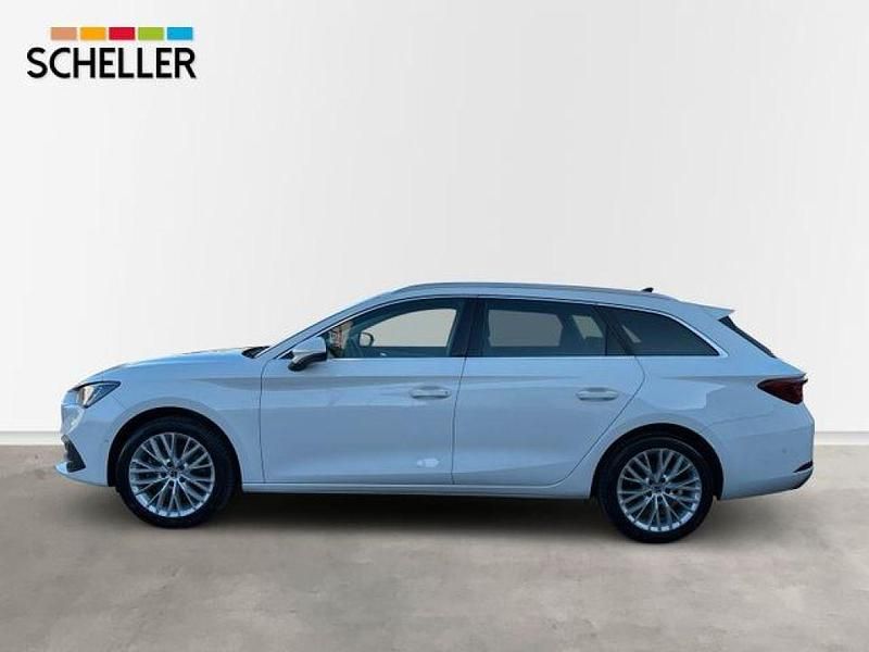 Gebraucht Seat Leon XCELLENCE 116 PS (85 kW) 2022 Candy weiss Kombi