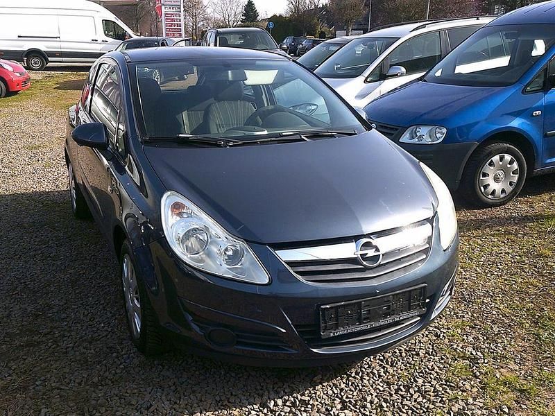 Gebraucht Opel Corsa Edition 60 PS (44 kW) 2008 Blau Kleinwagen